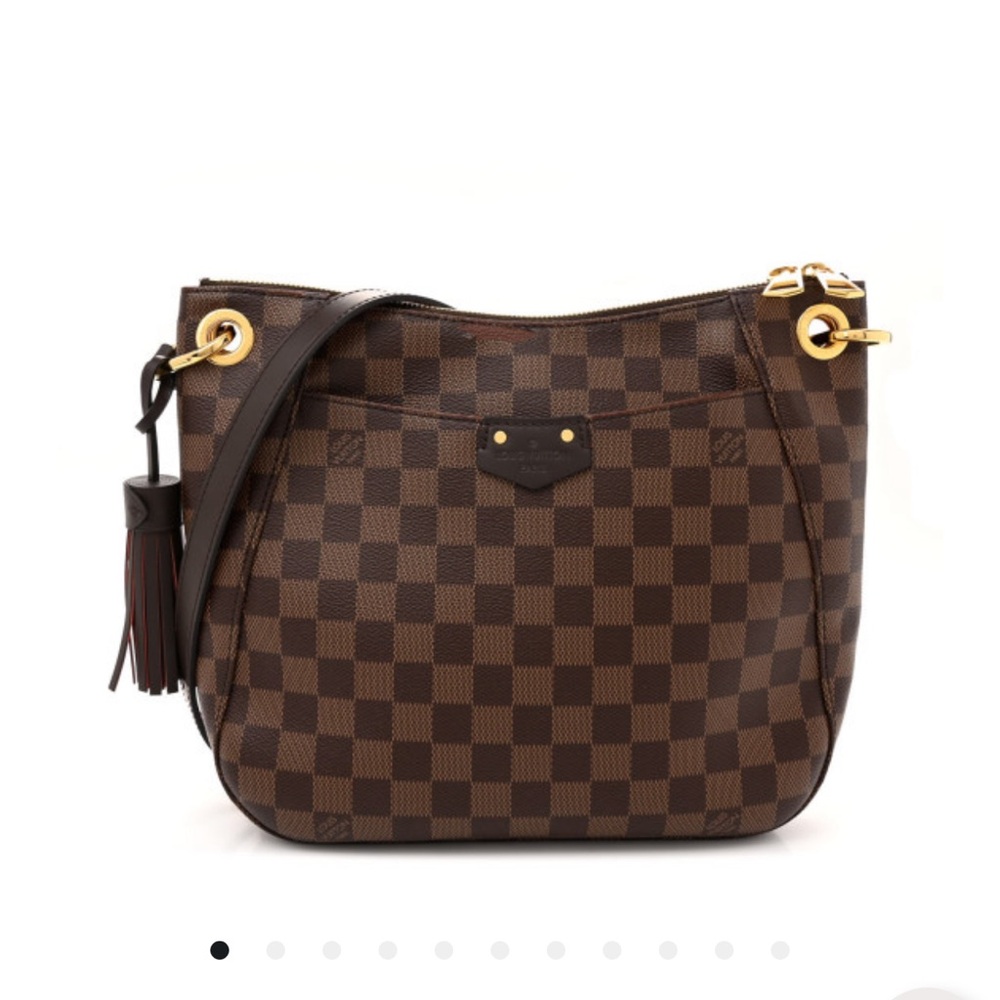 louis vuitton damier ebene south bank besace